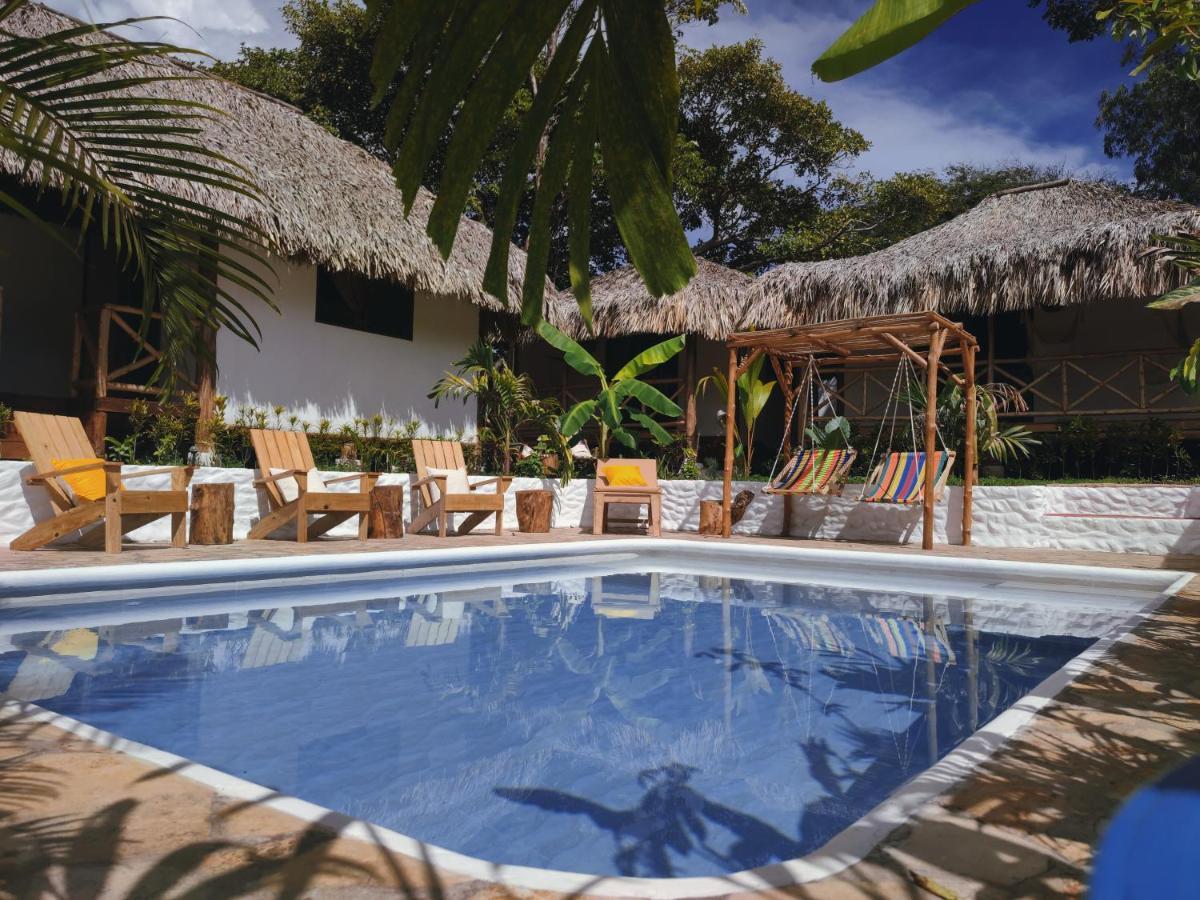 Cabanas Puesta Del Sol Las Peñitas 外观 照片